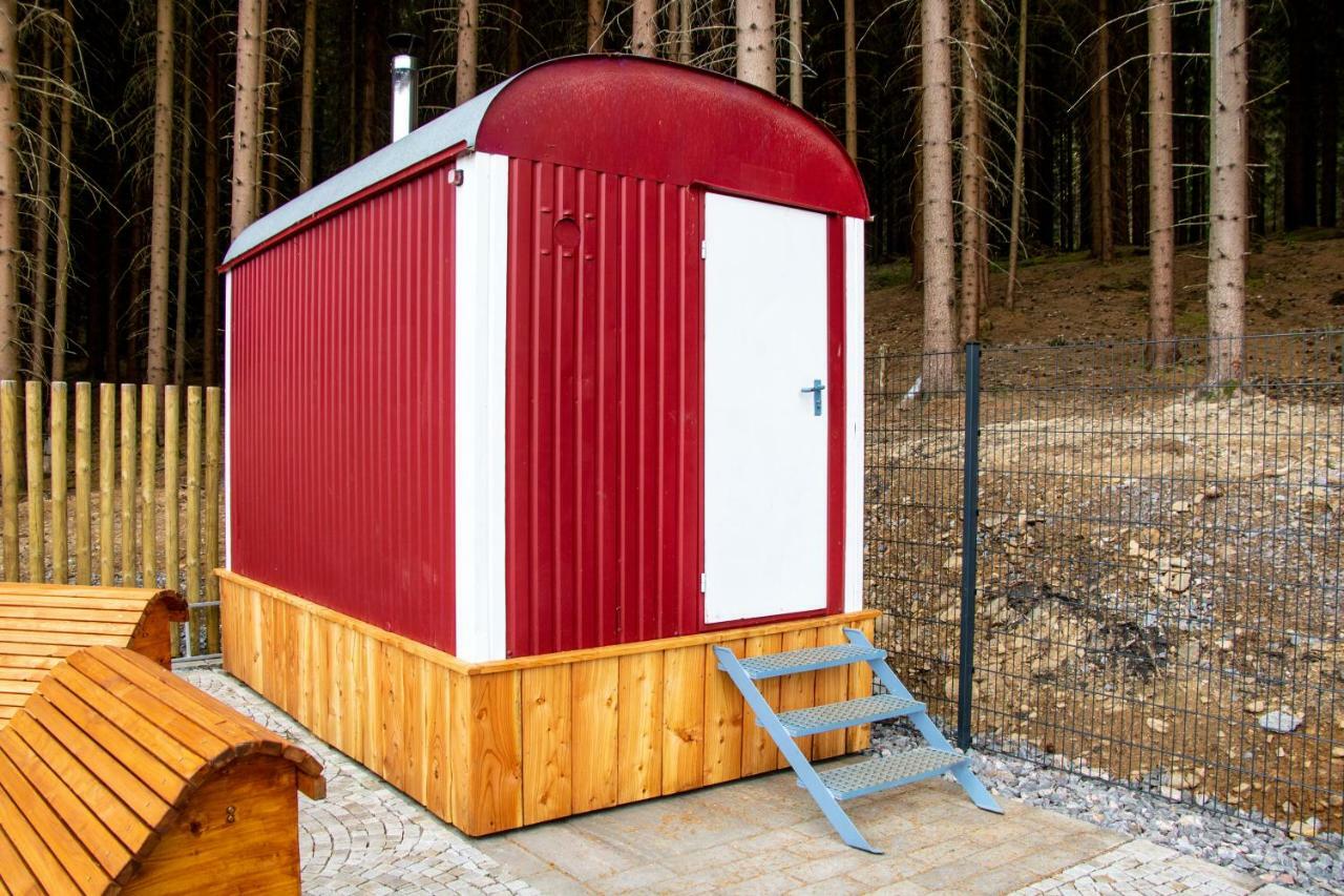 Erzgebirgsidyll Breitenbrunn Ferienwohnung المظهر الخارجي الصورة